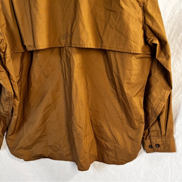 Woolrich Sportsmen Shooting Shirt Mens XL Insulated Pads Hunting Khaki Brush Top - Picture 14 of 16